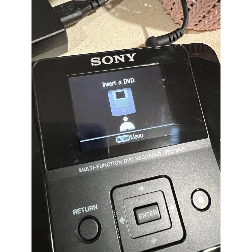 Sony DVD Direct Compact Size DVD Player Burner Region/Zone Free - VGC (VRD-MC6)
